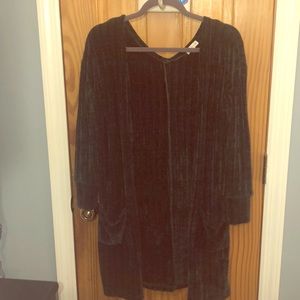 Hunter Green Long Sweater
